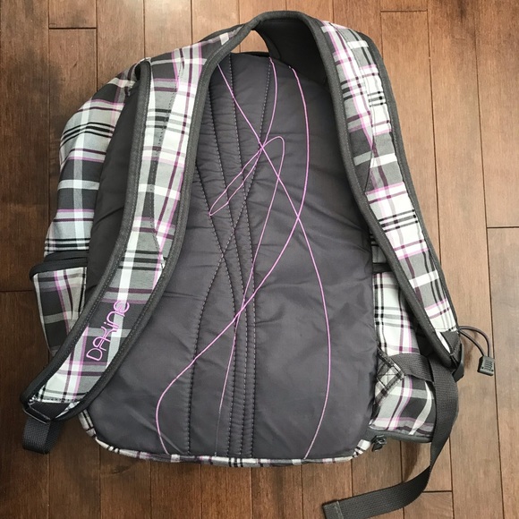 Dakine Prom purple and grey backpack - Picture 9 of 10